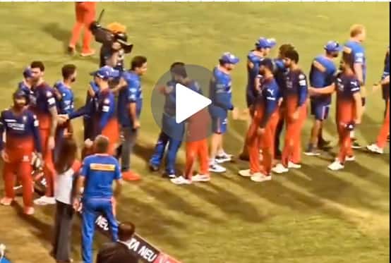 [Watch] Kohli Hugs 'Idol' Sachin Tendulkar In A Touching Moment After MI Vs RCB Clash